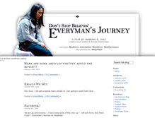 Tablet Screenshot of blog.everymansjourney.com